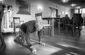 altra foto di Ronnie Seymour, inglese, affetto dal morbo di Alzheimer