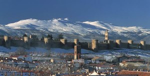 Le mura-medievali-di-Avila-