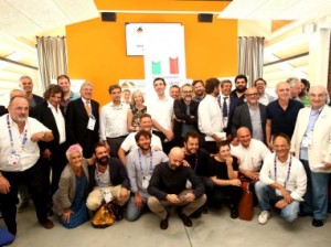 Gli chef durante la presentazione