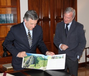 Antonio Tajani e Luis Ramon Valcarcel 