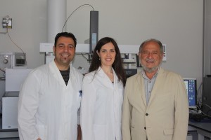 Vito Verardo, Ana María Gómez Caravaca e Alberto Fernandez Gutierrez, tre degli autori dello studio