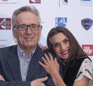 Consegna del premio alla carriera a Marco Bellocchio a Madrid, nel 2013