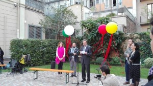 Roberta Martin di Desyam, Alessandro Pumpo ideatore di Imaginae, il console generale Stefano Nicoletti