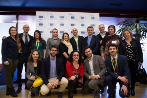 2017_febbraio_eventESI-72 Los representantes de las entidades involucradas en el proyecto ESI